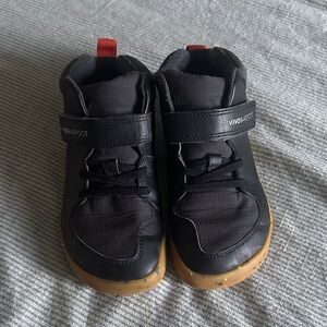 Vivo barefoot Kids Black and Brown Sneakers